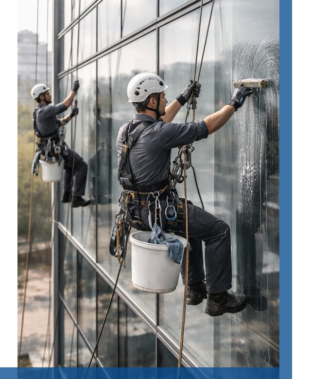 Мойка сплошного остекления в Раменском, заказать от 304 р.| ВЫСОТНИК-Рмн