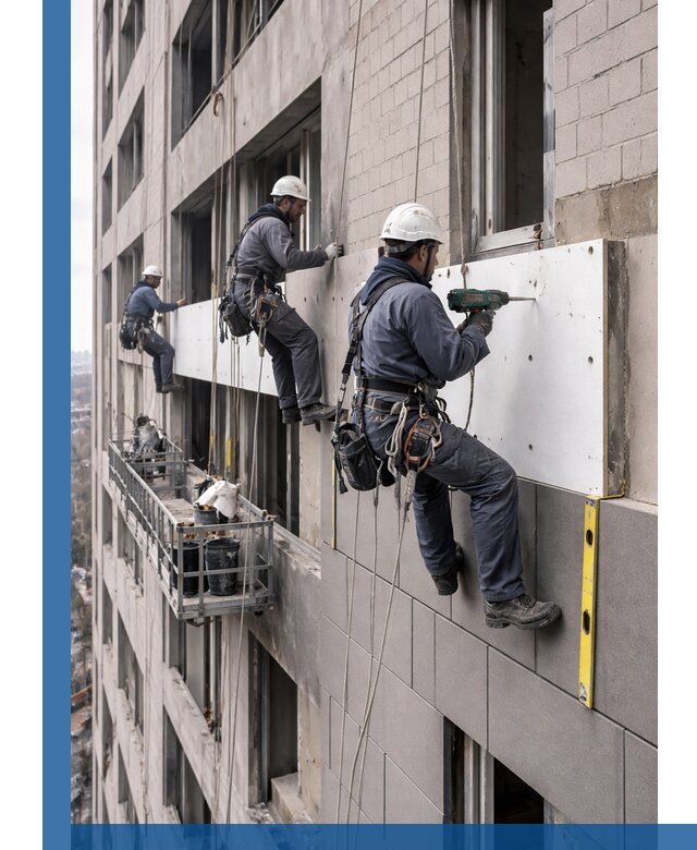 Монтаж фасадных термопанелей высокого качества в Раменском