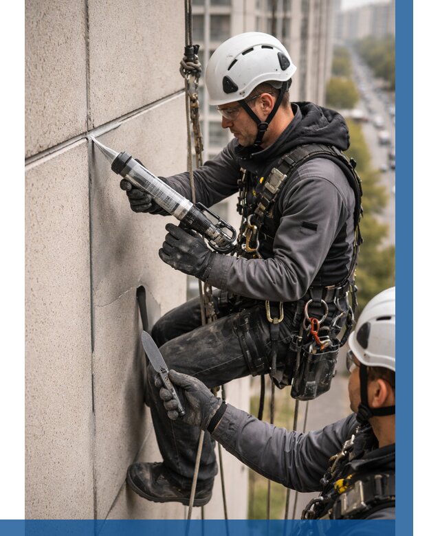 Первичная герметизация швов в Раменском от 608 р. | ВЫСОТНИК-Рмн