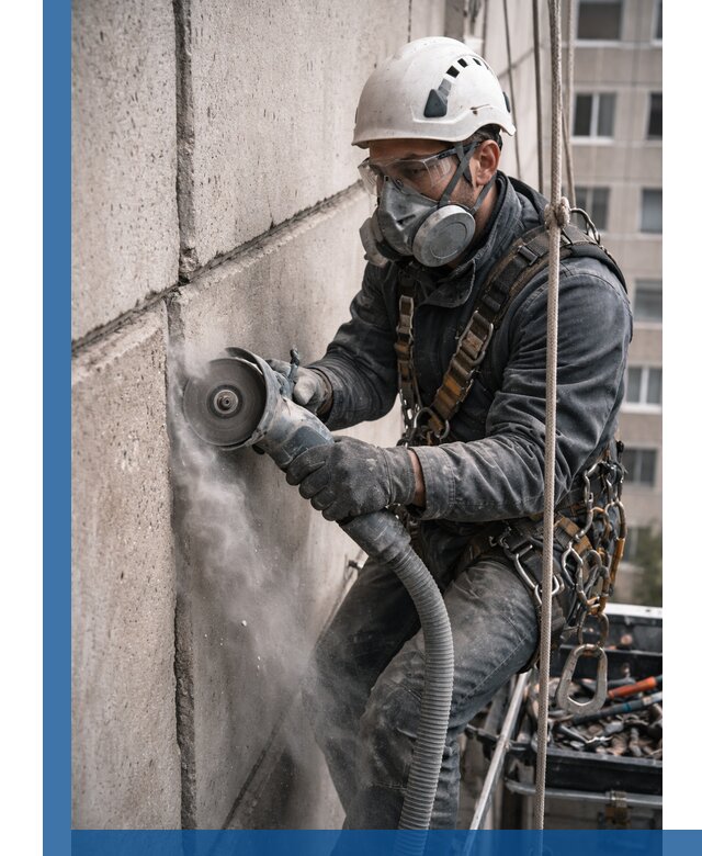 Штробление межпанельных швов в Раменском качественно и быстро