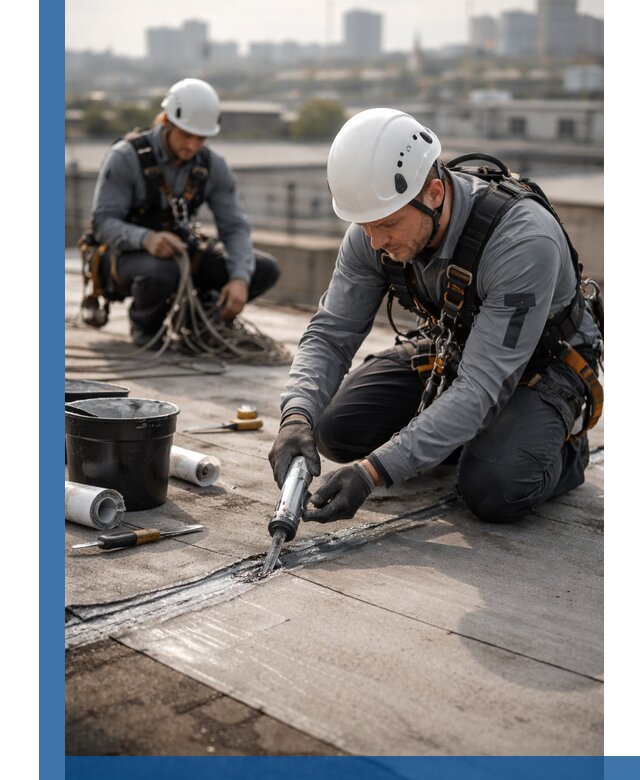 Аварийное и капитальное устранение протечек кровли в Раменском