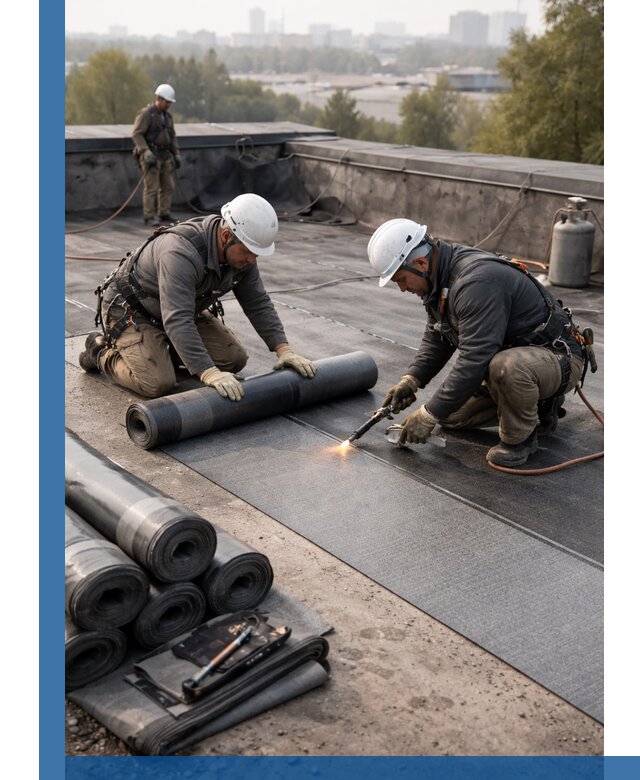 Монтаж мягкой кровли в Раменском профессионально и надежно