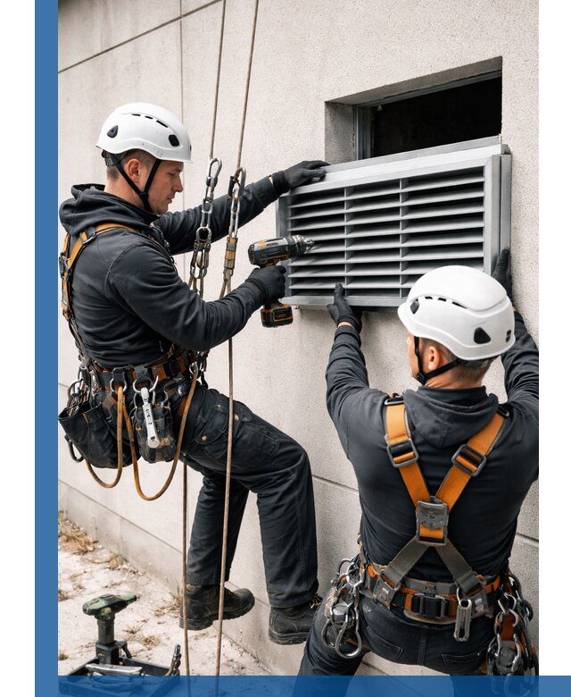 Монтаж вентиляционных решеток в Раменском профессиональный сервис