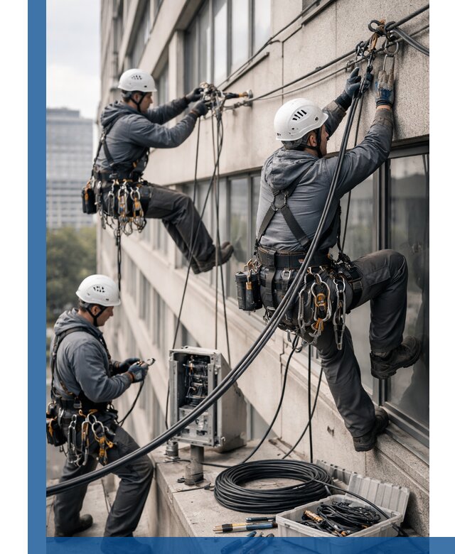 Прокладка оптоволоконного кабеля в Раменском под ключ с тестированием