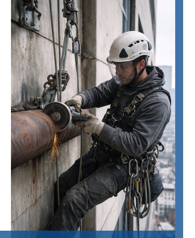 Резка металла на высоте в Раменском по цене от 4563 р. | ВЫСОТНИК-Рмн