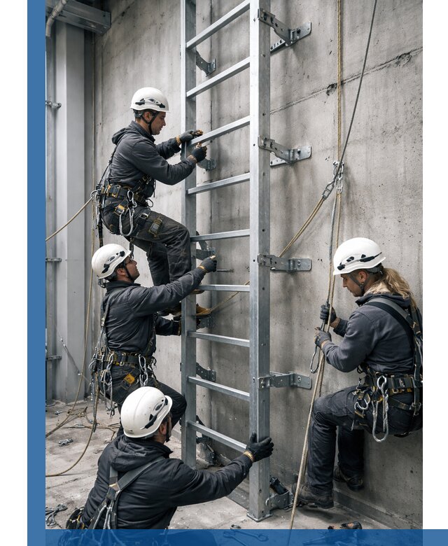 Монтаж металлических лестниц в Раменском под ключ со гарантией