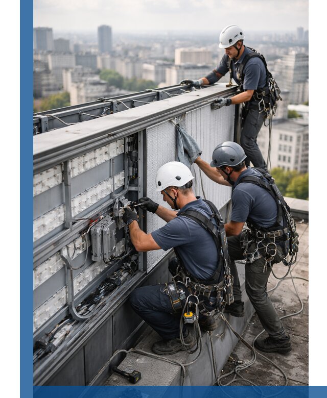 Профессиональное обслуживание крышной рекламы в Раменском под ключ