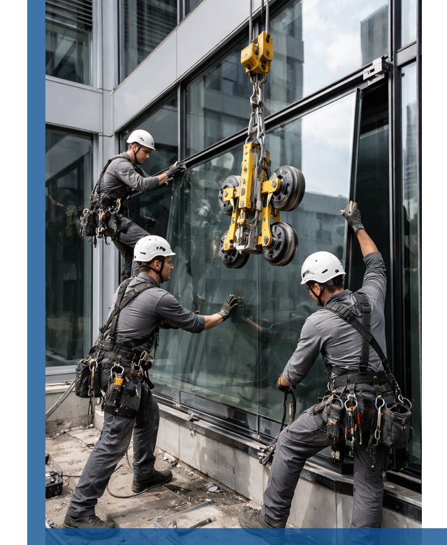 Структурное остекление фасадов в Раменском монтаж и обслуживание