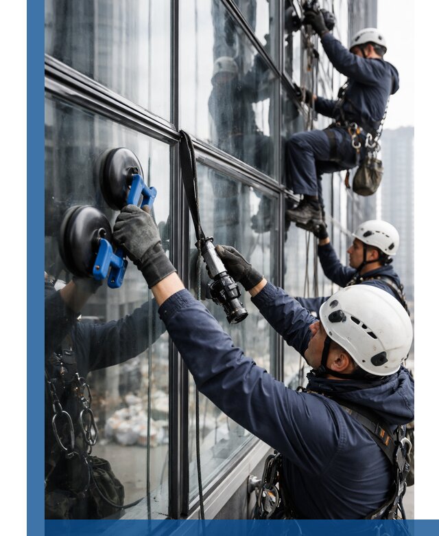 Радиусное остекление фасадов под ключ в Раменском с гарантиями