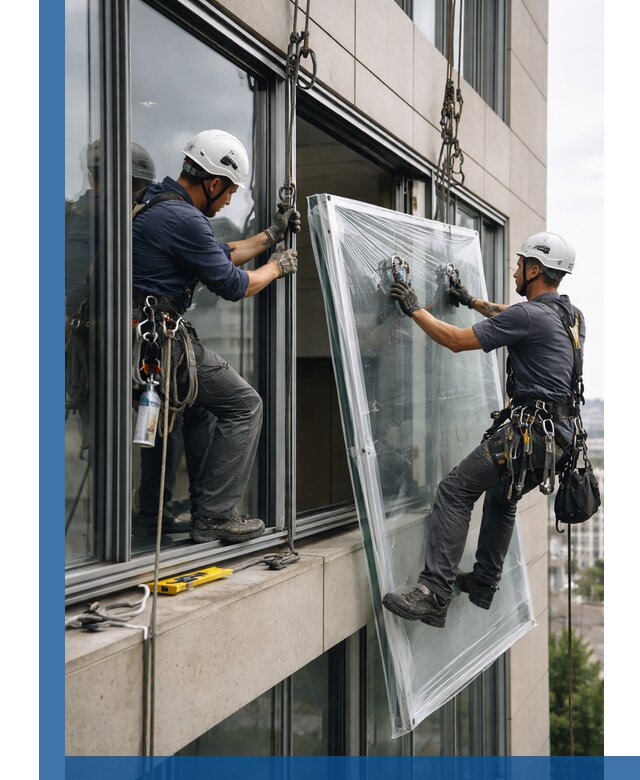 Профессиональная замена стекла в витраже в Раменском с гарантией
