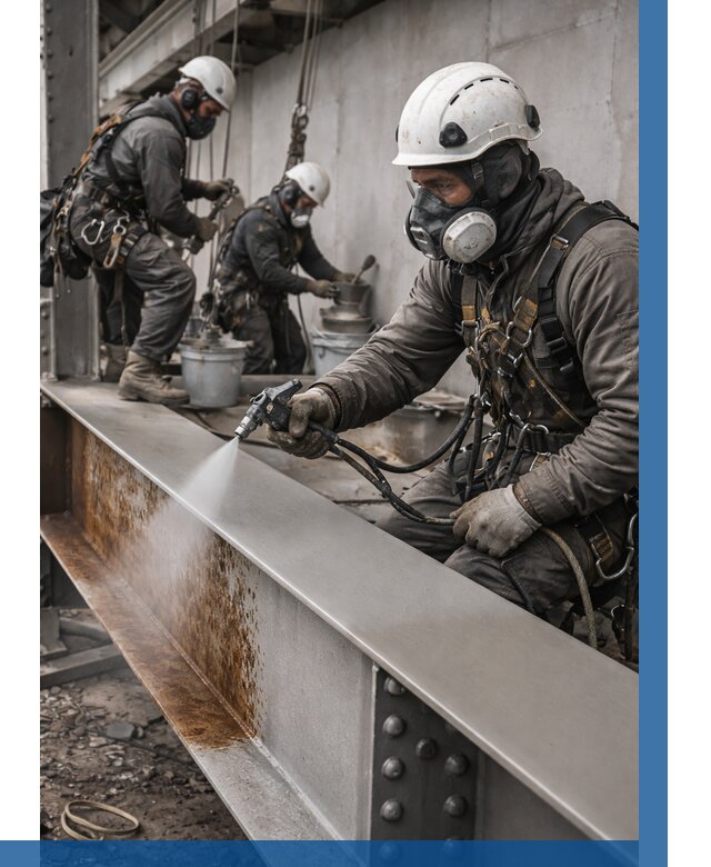 Антикоррозионная покраска металла в Раменском от 710 р. | ВЫСОТНИК-Рмн