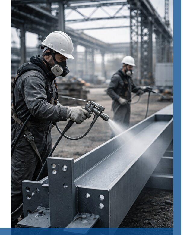 Антикорроз. обработка металлоконстр. в Раменском от 456 р. | ВЫСОТНИК-Рмн