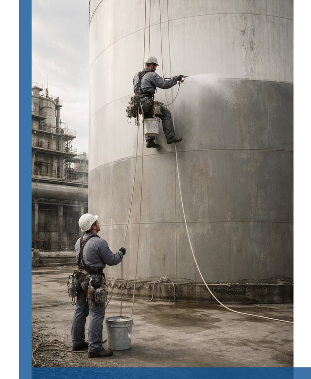 Покраска стальных резервуаров и емкостей в Раменском профессионально