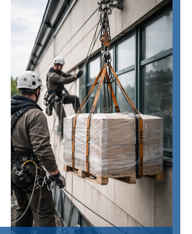 Подъем груза на высоту в Раменском от 3042 р. | ВЫСОТНИК-Рмн