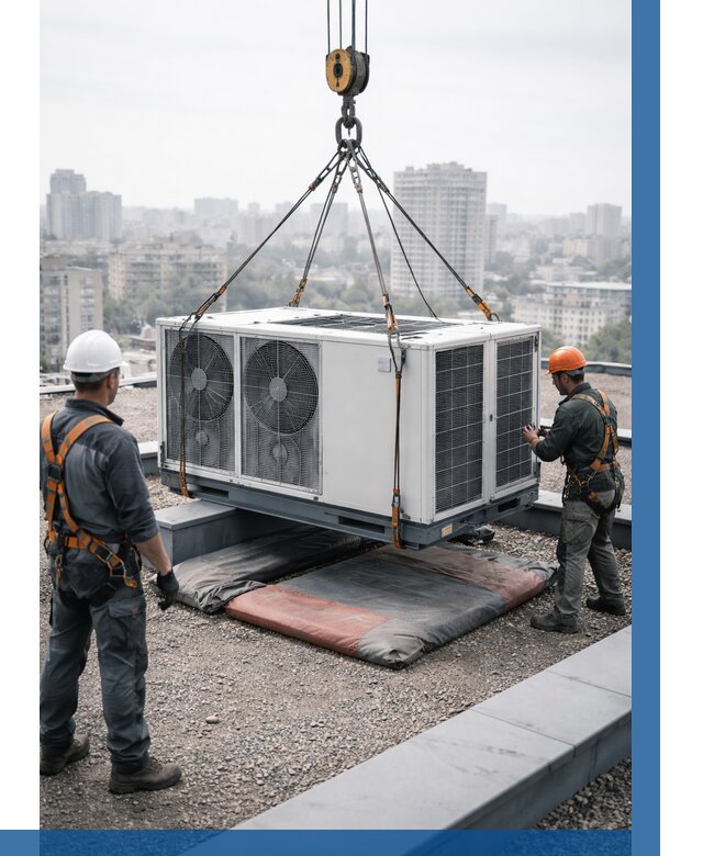 Подъем груза на крышу в Раменском от 5070 р. | ВЫСОТНИК-Рмн заказать