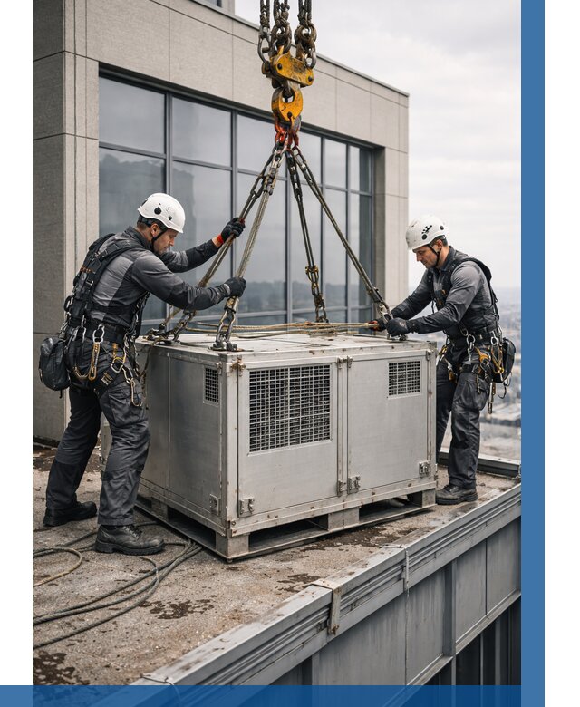 Такелажные работы на высоте в Раменском от 8111 р. | ВЫСОТНИК-Рмн