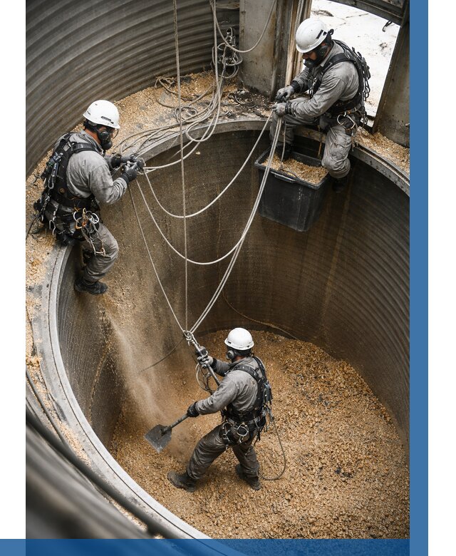 Чистка зерновых бункеров в Раменском от 12167 р. | ВЫСОТНИК-Рмн