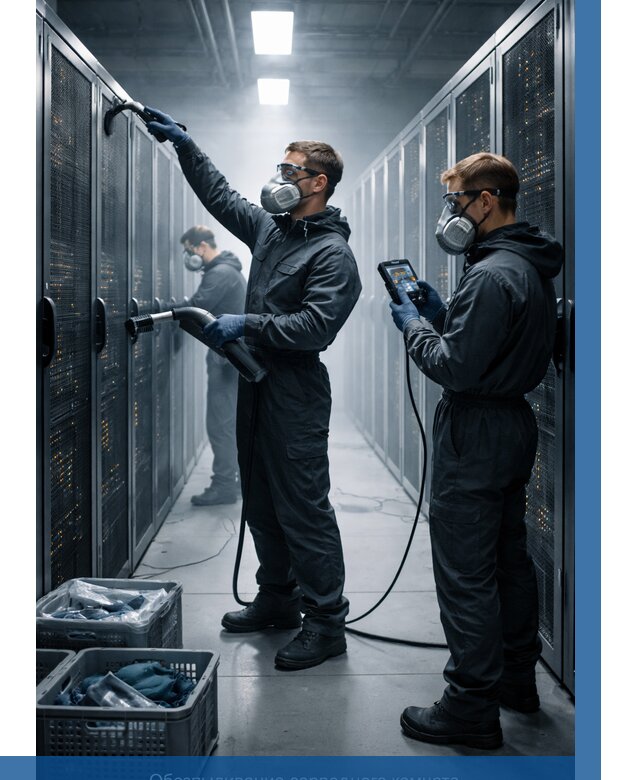 Обеспыливание серверной комнаты в Раменском от 4563 р. | ВЫСОТНИК-Рмн