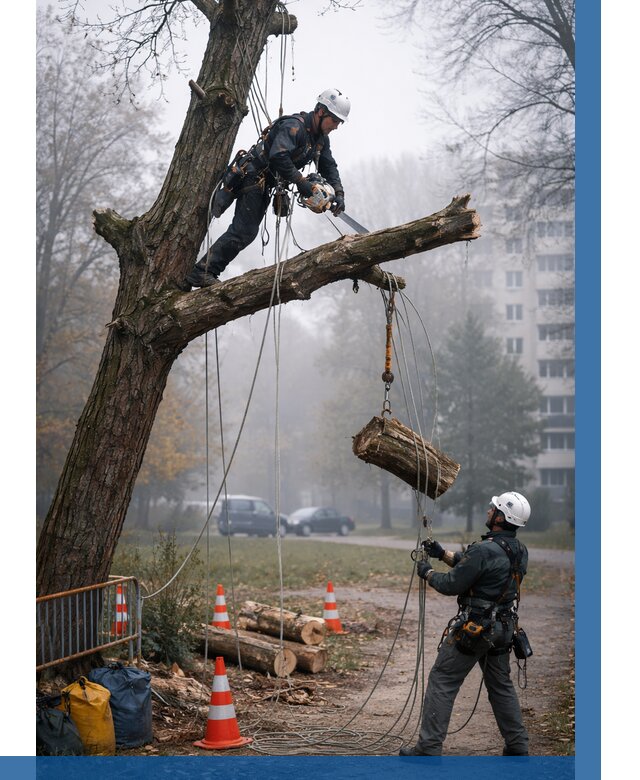 Удаление аварийных деревьев в Раменском от 15209 р. | ВЫСОТНИК-Рмн