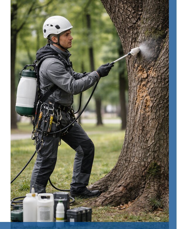 Обработка деревьев от вредителей в Раменском от 4563 р. | ВЫСОТНИК-Рмн