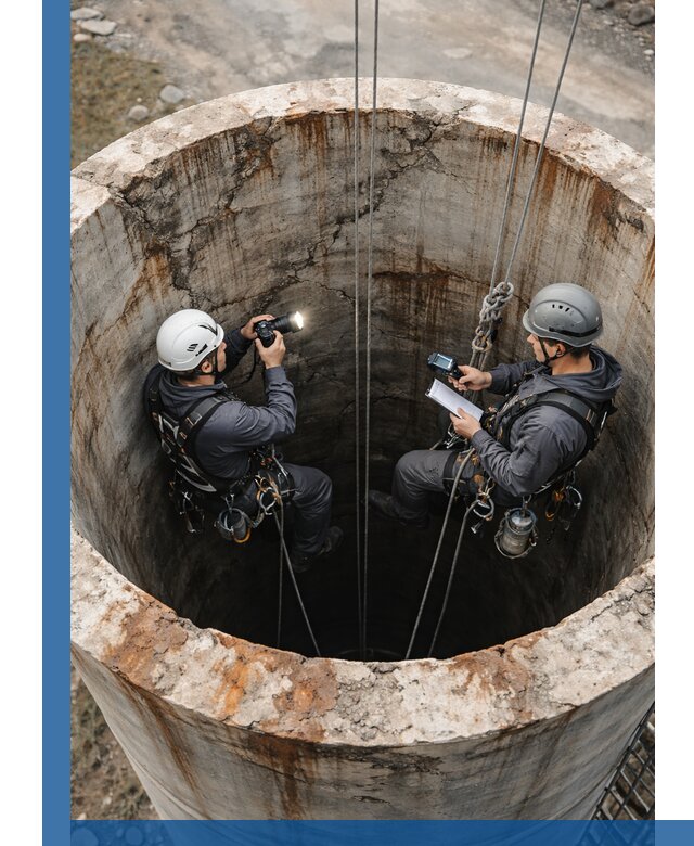 Обследование дымовой трубы: диагностика и оценка состояния в Раменском